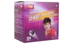 DHS D40+ 1* 120 Balls (seam)