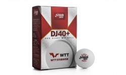 DHS DJ40+ 3***  WTT ITTF 6 Balls (seam)
